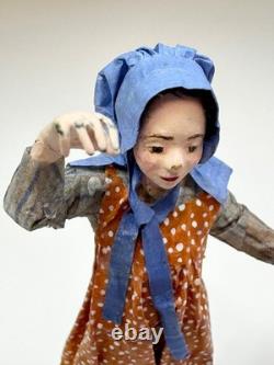 Dolls house miniature 124 ARTISAN stunning girl doll by PENNY THOMSON