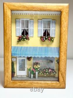 Dolls house miniature 148 ARTISAN IGMA Fellow diorama room box by SALLY MANWELL