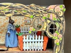 Dolls house miniature 148 ARTISAN rabbit warren diorama room box