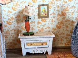 Dolls house miniature 148 ARTISAN rabbit warren diorama room box