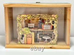 Dolls house miniature 148 ARTISAN rabbit warren diorama room box