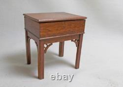 Dolls house miniature ARTISAN WORKING Music Box Table by Gerald Crawford