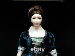 Dolls house miniature Artisan Doll 18th and 19th Century peasant lady doll