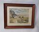 Dolls House Miniature Painting Signed By A. Craven. Bronte Moor