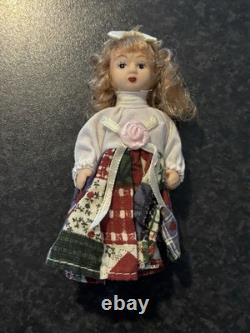 Dolls house miniature'Perfect little Angels' Porcelain girl dolls x 12