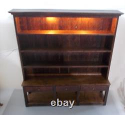 Dolls house miniature VERY LARGE HAND MADE WELSH DRESSER BY MATTHEW WESTON USA