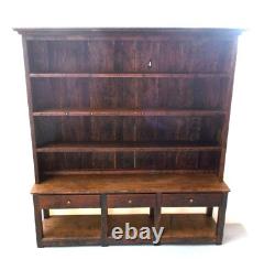Dolls house miniature VERY LARGE HAND MADE WELSH DRESSER BY MATTHEW WESTON USA