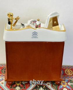 Dollshouse Vintage REUTTER Rare Sink Cabinet Miniature Bathroom Furniture