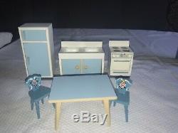 Dora Kuhn Dollhouse And Painted Furniture Swiss Chalet Fao Schwarz Early 1960