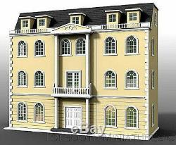 Downton Manor Dolls House 112 Scale Unpainted Collectable Dolls House Kit