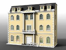 Downton Manor Dolls House 112 Scale Unpainted Dolls House Kit