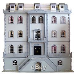 Downton Manor Dolls House & Basement Unpainted Dolls House Kits 1 12 Scale