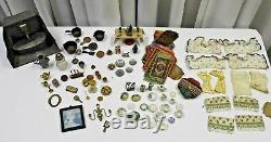 ESTATE Herbert H. Hosmer Museum VINTAGE DOLLHOUSE ACCESSORY Lot