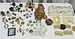 ESTATE Herbert H. Hosmer Museum VINTAGE DOLLHOUSE ACCESSORY Lot