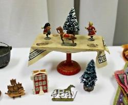 ESTATE Herbert H. Hosmer Museum VINTAGE DOLLHOUSE ACCESSORY Lot