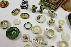 ESTATE Herbert H. Hosmer Museum VINTAGE DOLLHOUSE ACCESSORY Lot