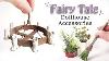 Easy Diy Dollhouse Items Plants And Candle Chandelier Cardboard House