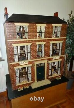 Elspeth's House wonderful antique, fully furnished 1890's large Dolls House
