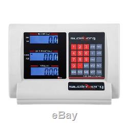 FLOOR SCALE 1000kg/200g HEAVY DUTY PLATFORM DIGITAL WEIGHING INDUSTRIAL SCALES