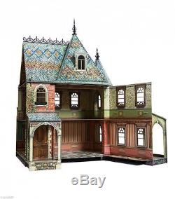FULL SET Victorian Doll House Dollhouse Miniature Scale 112 Model Kit #1+#2+#3