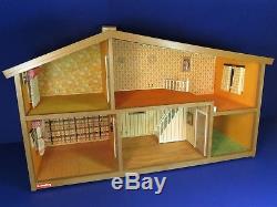 Fantastic Vintage 1970's Lundby Gothenburg Fully Furnished Electric Dolls House