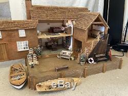 Fishermans Cottage Large Dolls House Brian Nickolls 1/12th Scale Miniatures
