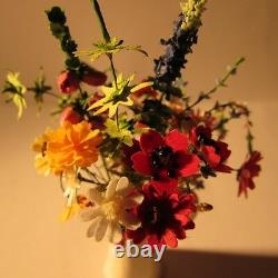 Flowers in a vase Doll house miniature 1 twelfth