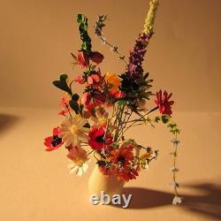 Flowers in vase Doll house miniature 1 twelfth