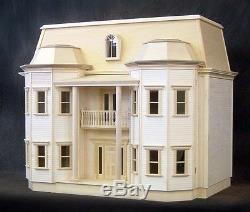 Foxhall Manor Dollhouse Kit Milled Plywood