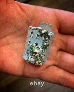 Furnished Micro Doll House Ooak miniature handmade collectable