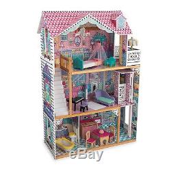 GRoßes Barbiehaus / Puppenhaus Annabelle von KidKraft Holz 65079