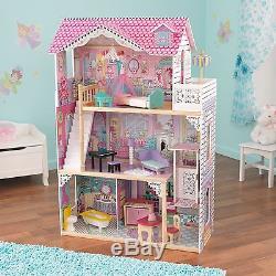 GRoßes Barbiehaus / Puppenhaus Annabelle von KidKraft Holz 65079