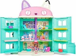 Gabby's Dollhouse, Purrfect Dollhouse with 15 Pieces Including Toy Figures