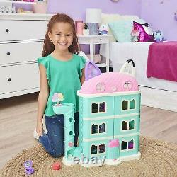 Gabby's Dollhouse, Purrfect Dollhouse with 15 Pieces Including Toy Figures