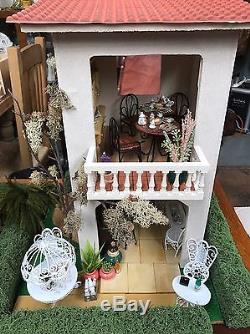 Georgian Style Dolls House, Conservatory, Green House, Fruit Stall Plus More