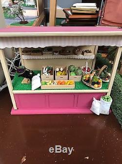 Georgian Style Dolls House, Conservatory, Green House, Fruit Stall Plus More