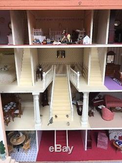 Georgian Style Dolls House, Conservatory, Green House, Fruit Stall Plus More