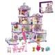 Girls Doll House 4 Tire 13 Room Miniature Assembly Villa House Playset