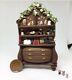 Grand Doll House In Dresser Ooak Miniature Handmade Collectable