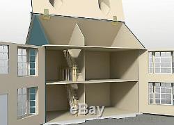 Grove House Dolls House 112 Scale Unpainted Collectable Dolls House Kit