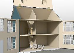 Grove House Dolls House 112 Scale Unpainted Dolls House Kit