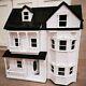 Hiliroom Wooden Dolls House Cottage, Victorian Kids Gift Doll House Toys House