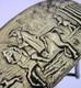 Horse Riding Solid Silver Miniature Dolls House Toy Table C1900 Novelty Antique