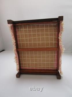 Half Tester Bed 112 Dollshouse Miniatures Handmade