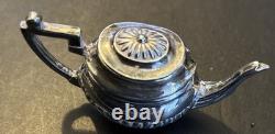 Hallmarked Silver Miniature Tea Set John Rose Vintage Dolls House 1970s Sterling
