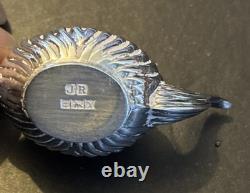 Hallmarked Silver Miniature Tea Set John Rose Vintage Dolls House 1970s Sterling