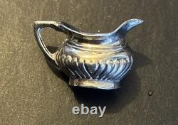 Hallmarked Silver Miniature Tea Set John Rose Vintage Dolls House 1970s Sterling
