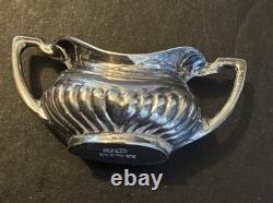 Hallmarked Silver Miniature Tea Set John Rose Vintage Dolls House 1970s Sterling