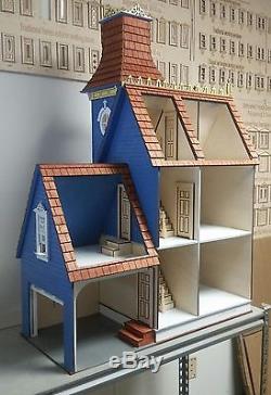 Hamlin Victorian 112 scale Dollhouse with working garage