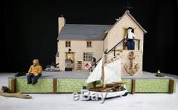 Hand Built Cornish Fisherman Cottage Dolls House